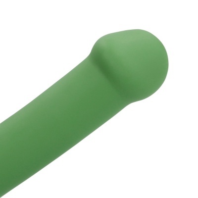 Objeto cilíndrico verde com extremidade arredondada