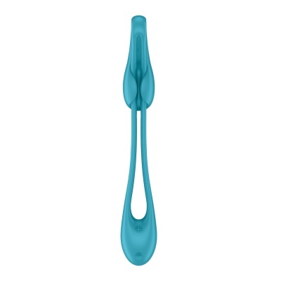 Pinça de plástico azul com design moderno