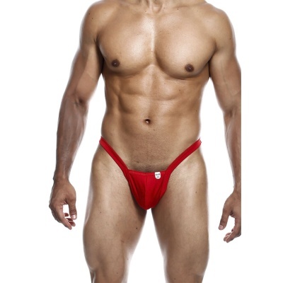 Cueca masculina tanga vermelha com etiqueta M O B