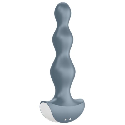 Produto curvilíneo de silicone cinzento com base larga e superfície branca