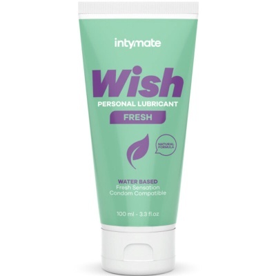 Frasco de lubrificante pessoal Wish Fresh