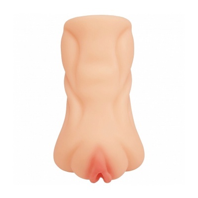 Produto adulto masculino em silicone cor de pele detalhado