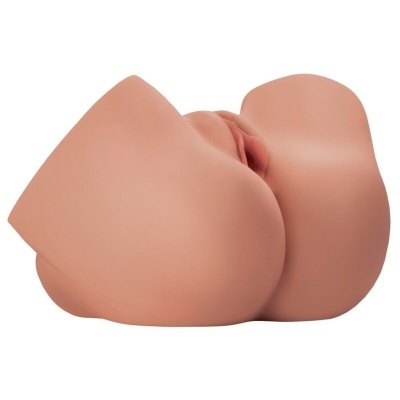 Réplica anatómica em silicone de nádegas femininas