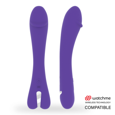 Dois vibradores roxos com tecnologia wireless compatible