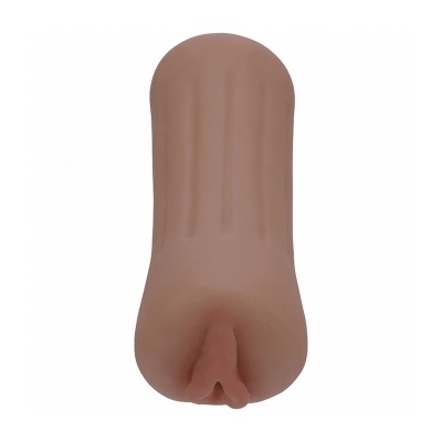 Masturbador masculino cor pele em fundo branco