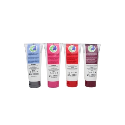 Frascos de gel lubrificante LIBID em várias cores