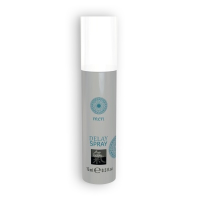 Frasco de Delay Spray para homens com tampa transparente