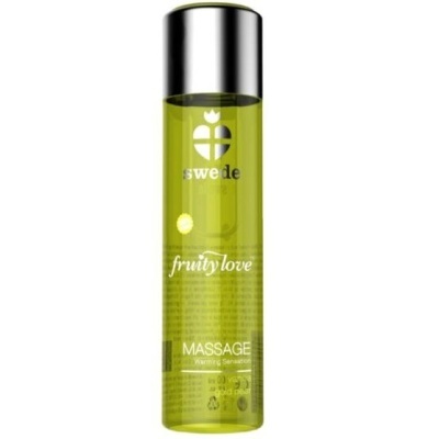 Frasco amarelo transparente de óleo de massagem com tampa prateada