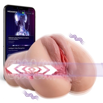 Dispositivo sexual realista e smartphone com aplicação MEGASISYA