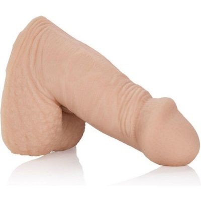 Brinquedo sexual em forma de pênis realista, cor pele clara