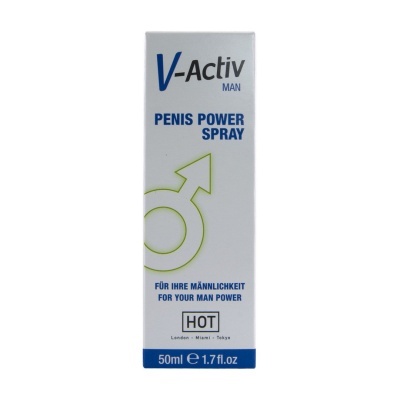 Embalagem de spray masculino V-Activ MAN PENIS POWER SPRAY