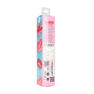 Embalagem colorida de vibrador KAOTIX BANG BABY