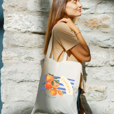 Tote&#x20;Bag&#x20;&quot;Orangerie,&#x20;C&#x27;est&#x20;La&#x20;Vie&quot;