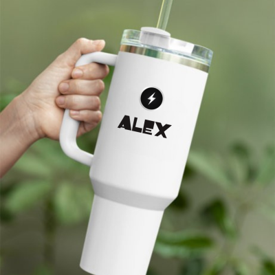 Copo&#x20;T&#x00E9;rmico&#x20;1,2&#x202F;L&#x20;Branco&#x20;Personalizado&#x20;para&#x20;homem&#x20;&#x7C;&#x20;Nome&#x20;ou&#x20;Iniciais