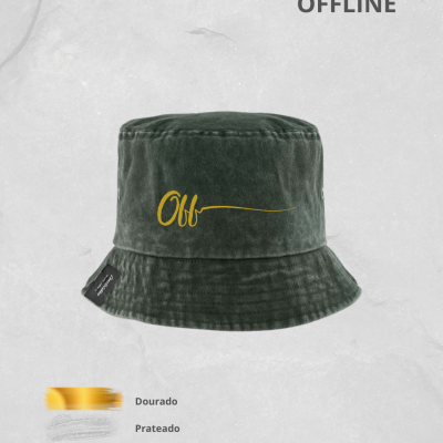 Chap&#x00E9;u&#x20;Offline&#x20;&#x7C;&#x20;Preto,&#x20;Bege,&#x20;Azul&#x20;e&#x20;Verde&#x20;Ganga