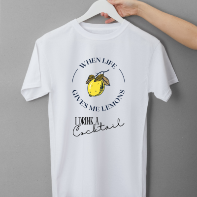 T-shirt&#x20;&#x201C;When&#x20;Life&#x20;Gives&#x20;Me&#x20;Lemons&#x201D;&#x20;&#x1F34B;