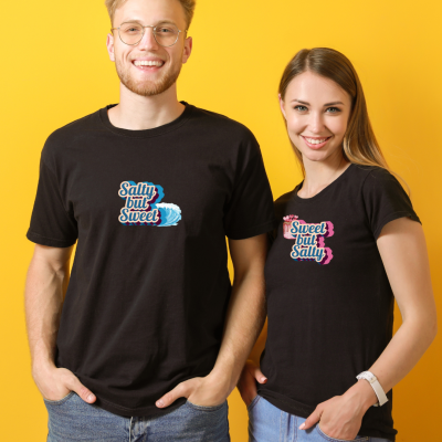 Couples&#x3A;&#x20;T-Shirts&#x20;Sweet&#x20;and&#x20;Salty