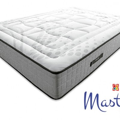 Colchão branco e cinza Mindol Master sense