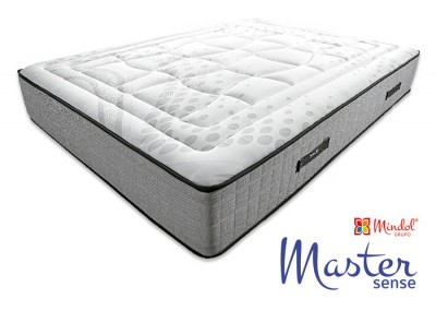 Colchão branco e cinza Mindol Master sense