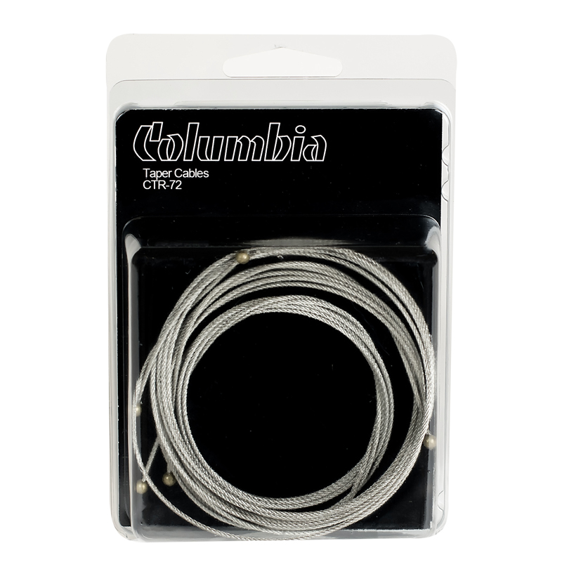 Embalagem de cordas metálicas Columbia Taper Cables CTR-72