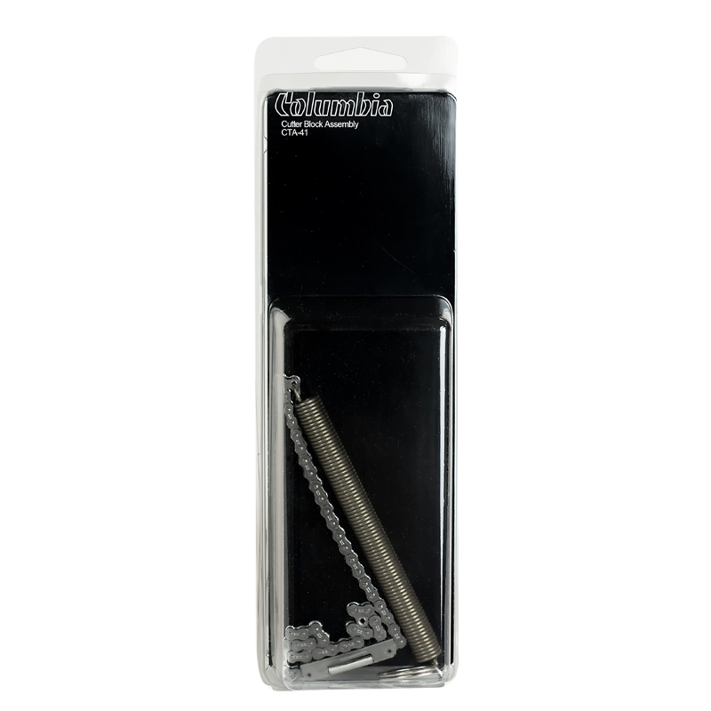 Kit Columbia Cutter Block Assembly CTA-41 com mola e peças metálicas