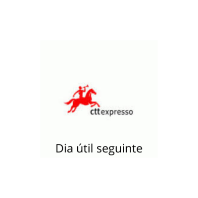 Logotipo ctt expresso com a frase Dia útil seguinte
