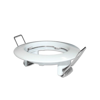 Refletor de embutir circular com molas metálicas