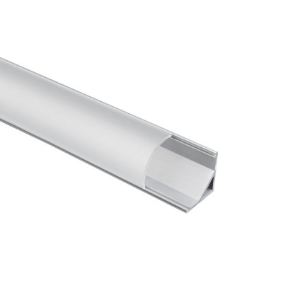 Perfil de alumínio com capa opaca para iluminação LED