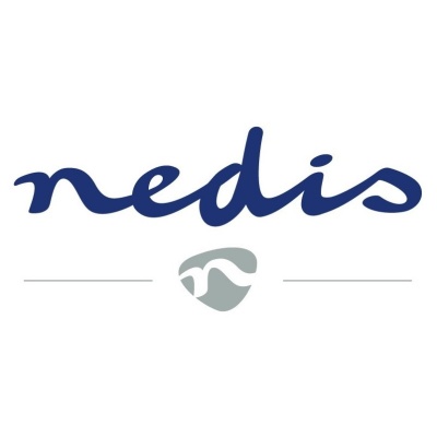 Logótipo da marca nedis com símbolo cinzento