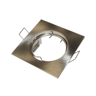 Suporte metálico quadrado para iluminação embutida