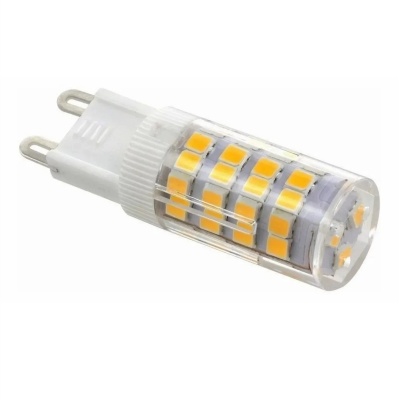Lâmpada LED G9 transparente com pequenos LED amarelos