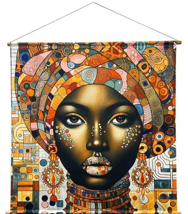 Tela em tecido Africana