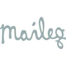 Logótipo da marca maileg em cinzento claro