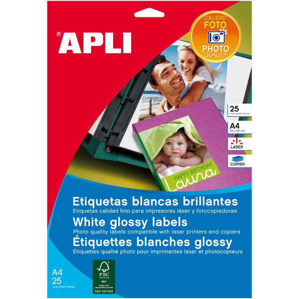 A4 210x297mm (1) Foto Glossy (10fls)