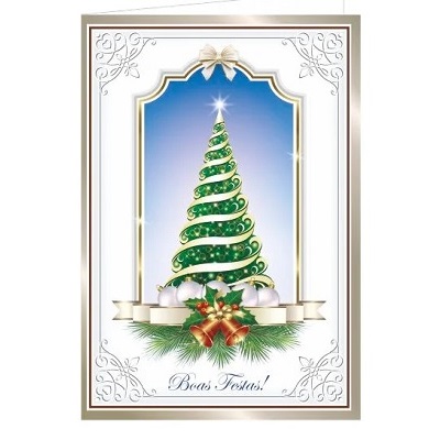 Postal Boas Festas BF 35B