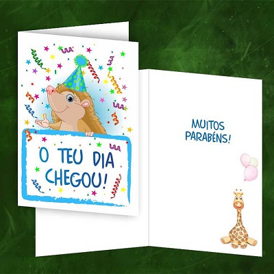 Postal Felicitações M144C