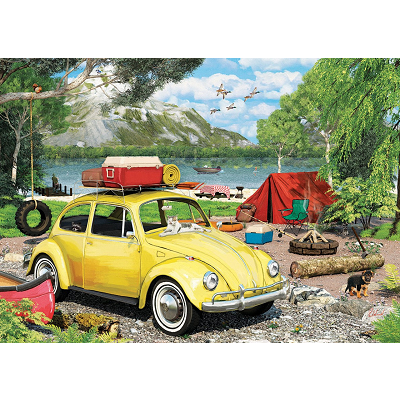Puzzle Eg 500 - Lata VW Beetle Amarelo