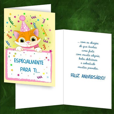 Postal Felicitações M146C