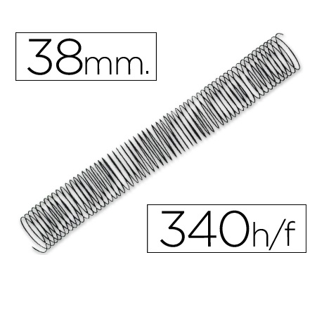 Espirais de Arame 5:1 38mm (1un)