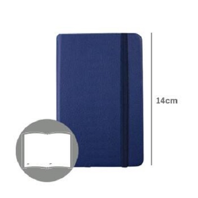Agenda 90x140mm Liso Azul (A6)
