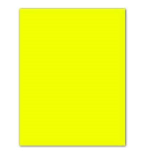 Cartolina Amarelo Fluorescente