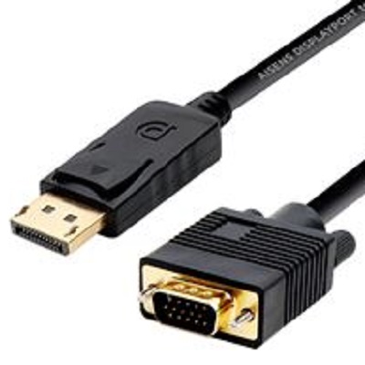 Cabo DisplayPort - VGA 1.8m