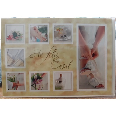 Postal Noivos c/ Envelope Oferta NV1904B