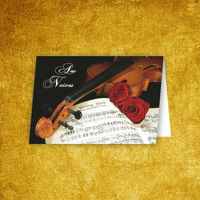 Postal Noivos c/ Envelope Oferta NV 13