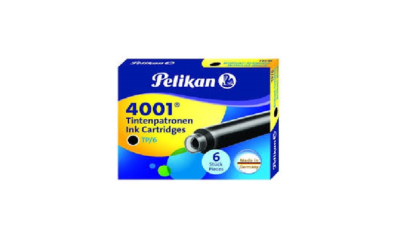 Recarga Caneta Pelikan Preto (Cx. 6)