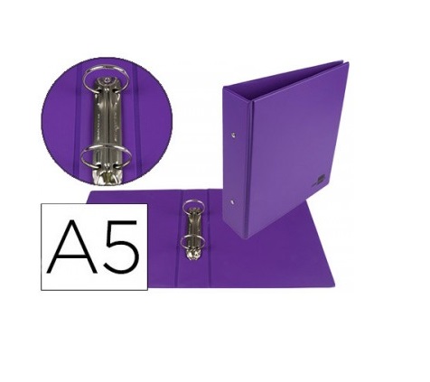 P. Arq. A5 40mm 2 Aneis Violeta