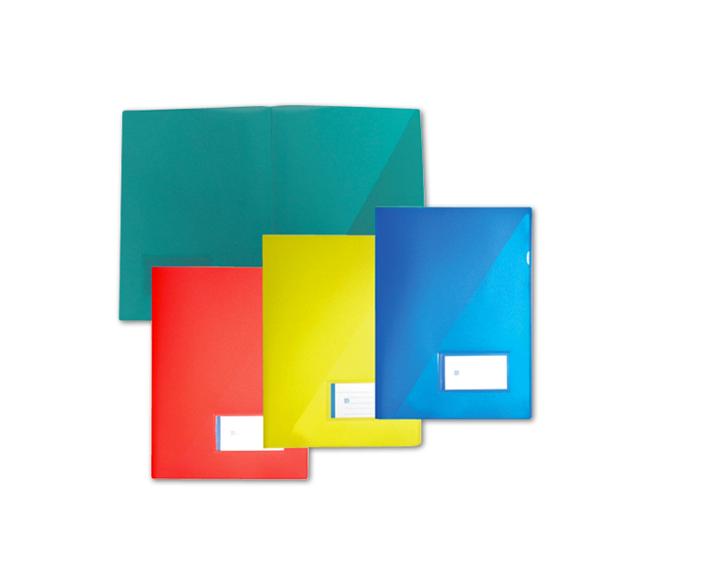 Bolsa Dossier A4 c/ Porta Etiquetas Amarelo 13 Roma