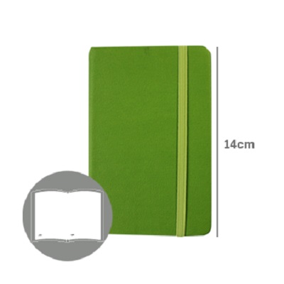 Agenda 90x140mm Liso Verde (A6)