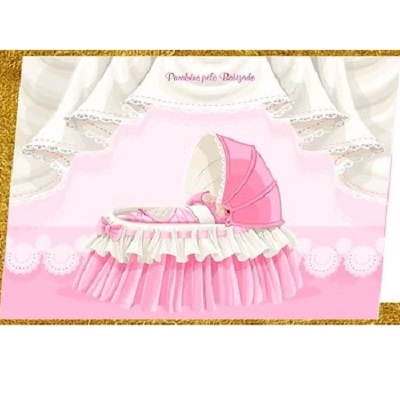 Postal Batizado OB13 ROSA