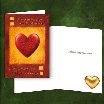 Postal Felicitações Namorados 6